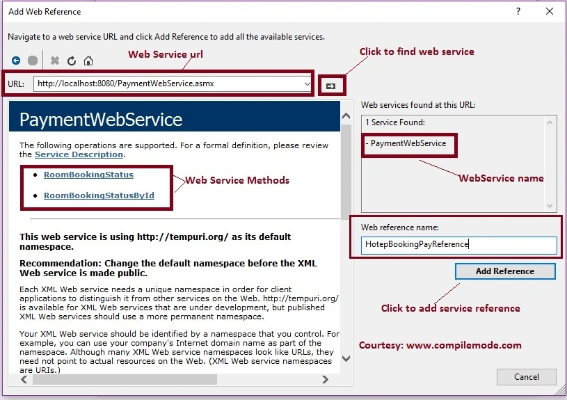 Web Service reference