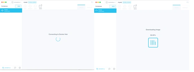 Containerised MySQL On Mac Using Kitematic