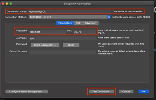 Containerised MySQL On Mac Using Kitematic