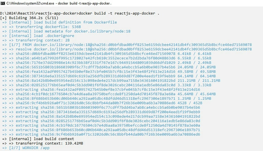 Docker build
