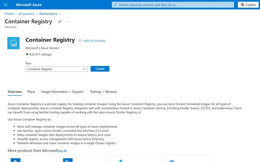 Azure Container Registry