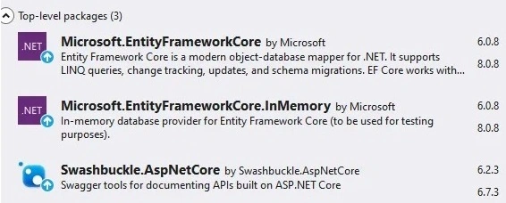 NuGet packages