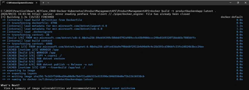 Docker images