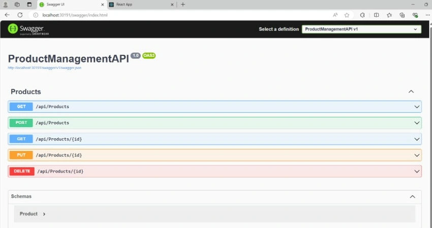 Frontend product