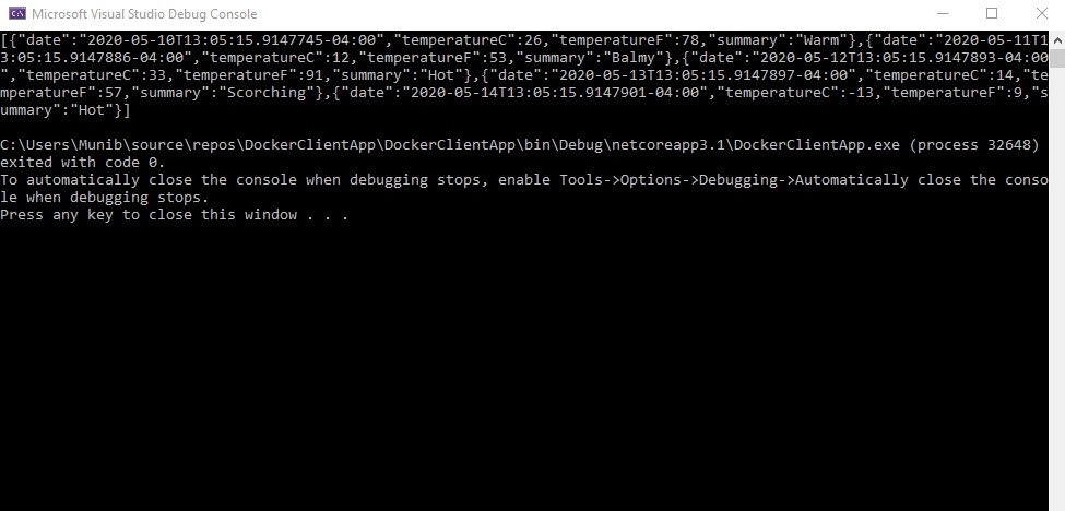 Containerize Your .NET Core Application Using Docker
