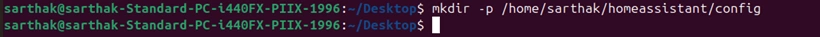 Create a config folder