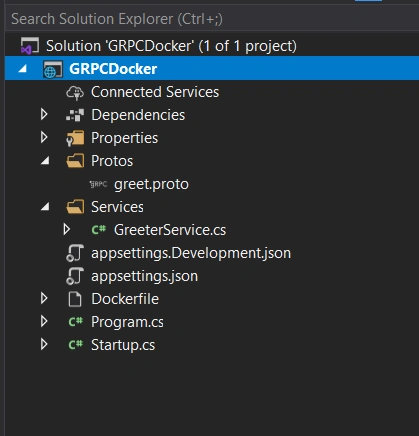 Containerizing gRPC Service