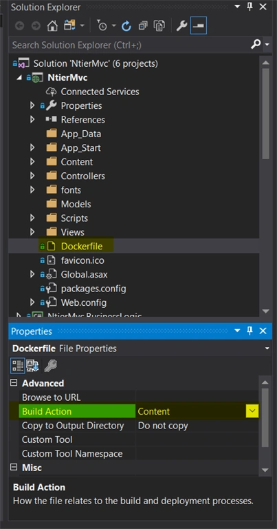 Containerizing N-Tier MVC .NET Framework Application With Docker
