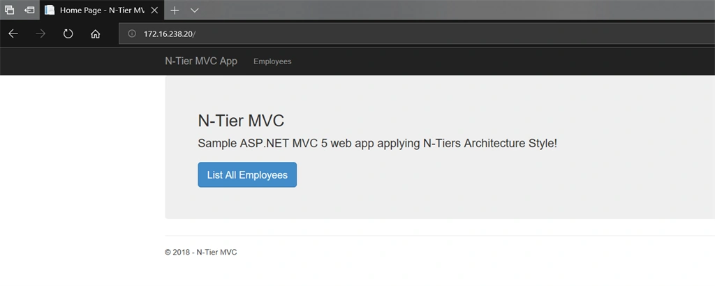 Containerizing N-Tier MVC .NET Framework Application With Docker