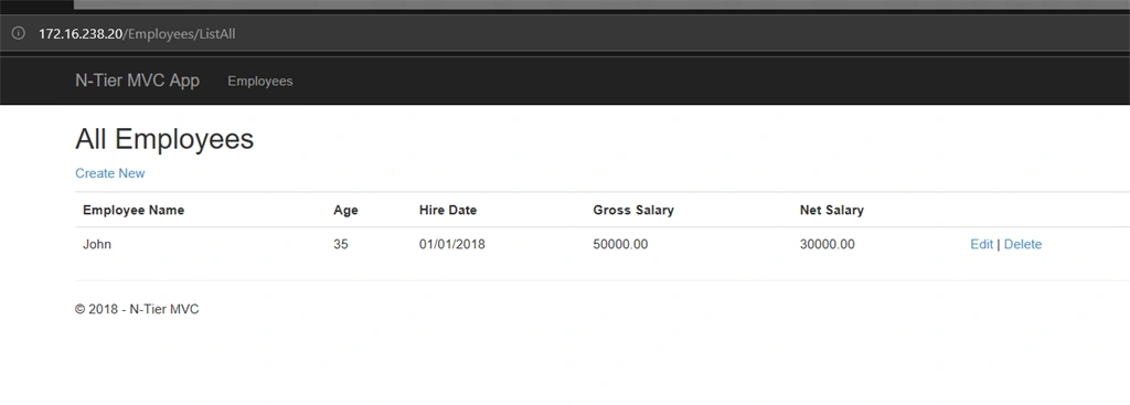 Containerizing N-Tier MVC .NET Framework Application With Docker