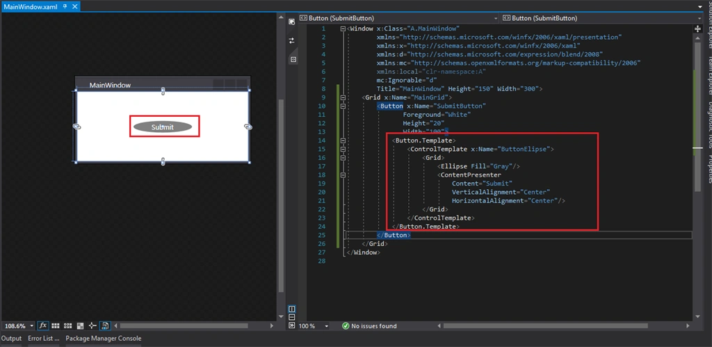 Content Template And Data Template In WPF