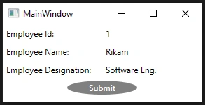 Content Template And Data Template In WPF