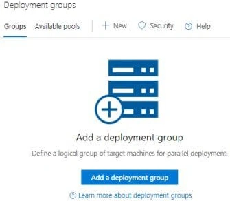 Deployment groups