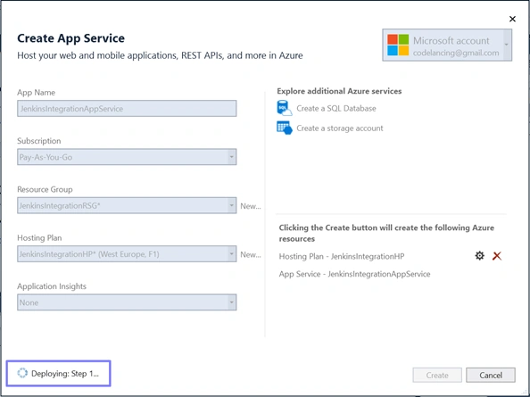 Continuous Integration And Deployment (CI/CD) Of ASP.NET Core Application On Azure Web App Using Jenkins