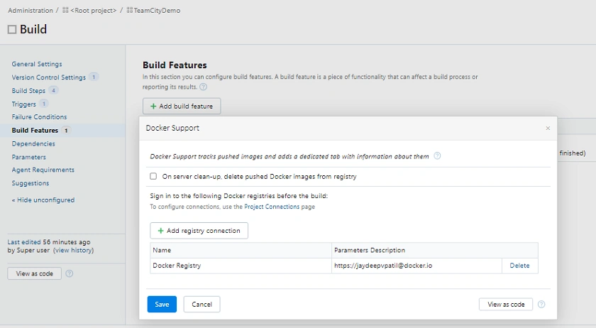 Continuous Integration Of .NET Core Application Using TeamCity, GitHub, And Docker