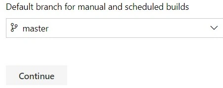 Default branch