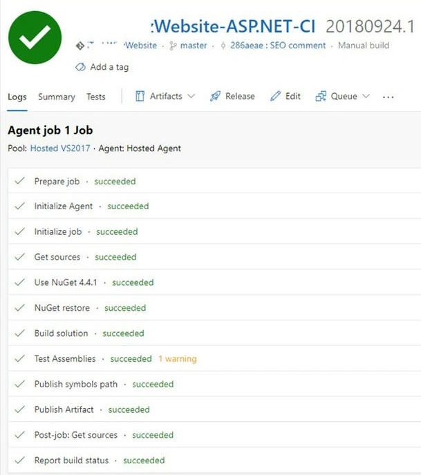 Executed successfully