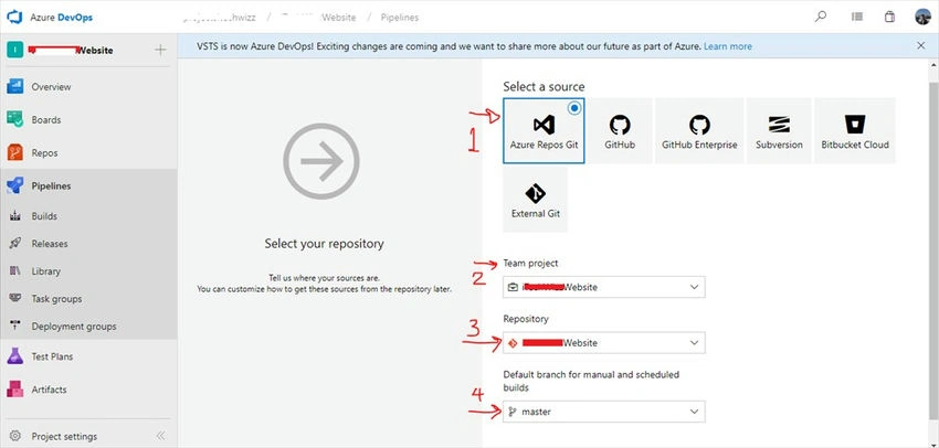 Repository name