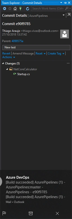 Continuous Integration - Using Azure Pipelines with ASP.NET Core