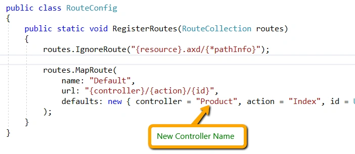 Routeconfig file