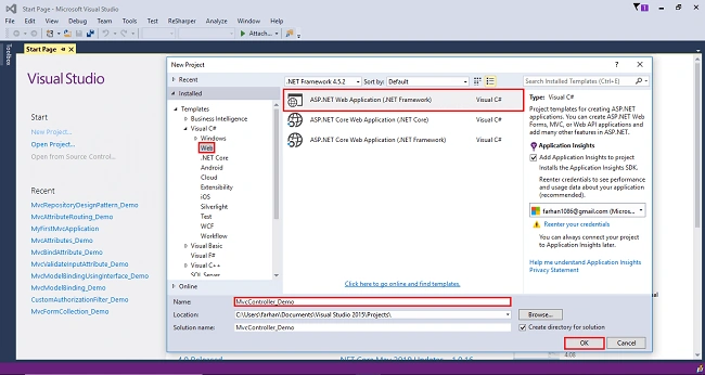 Controllers In ASP.NET MVC Application