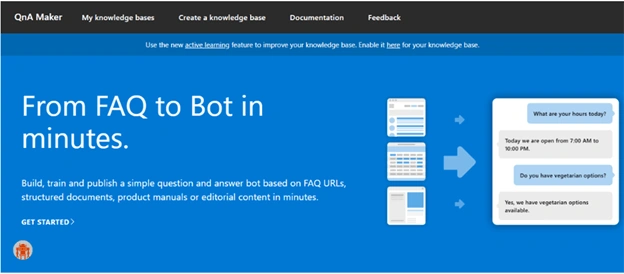 Create A Conversational Bot Using Azure QnA Maker Cognitive Service