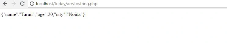 json_encode function