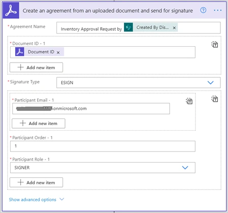 Convert Html, Merge PDFs and Adobe Sign Approval using Power Automate