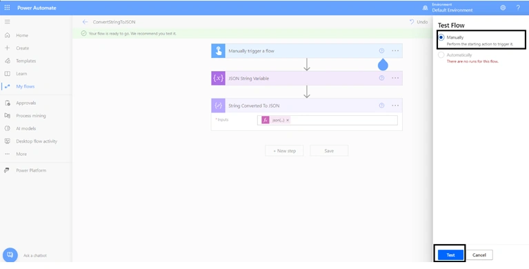 Test Flow