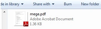 Destination folder