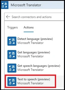 Text to speech