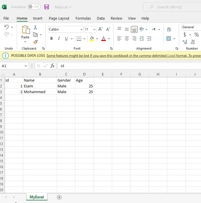 Converting between json and CSV in C#