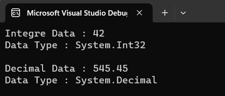 Output of int.Parse