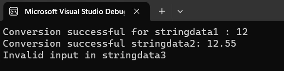 Output of int.TryParse