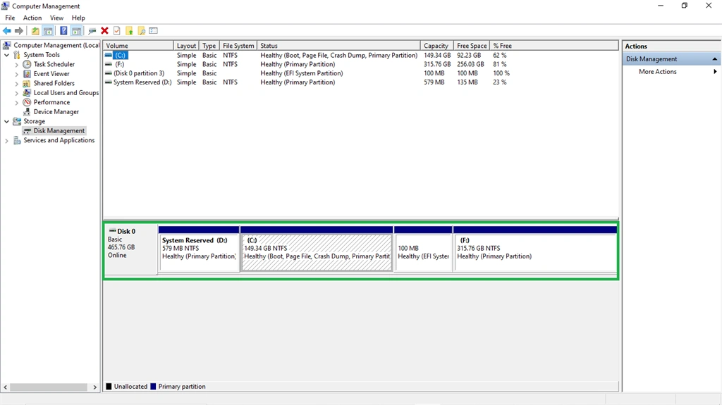 Converting The Disk Partition From MBR To GPT Using Command Prompt