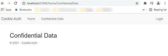 Cookie Authentication In ASP.NET Core