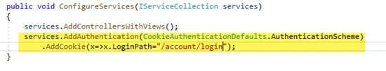 Cookie Authentication In ASP.NET Core