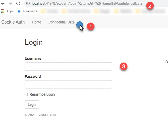 Cookie Authentication In ASP.NET Core