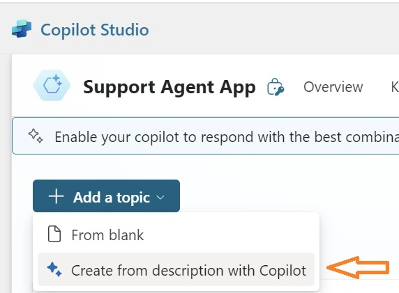 Drop-down menu