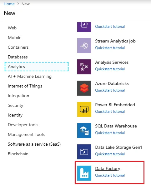 Copy Data From Blob Storage To Cosmos DB Using Azure Data Factory