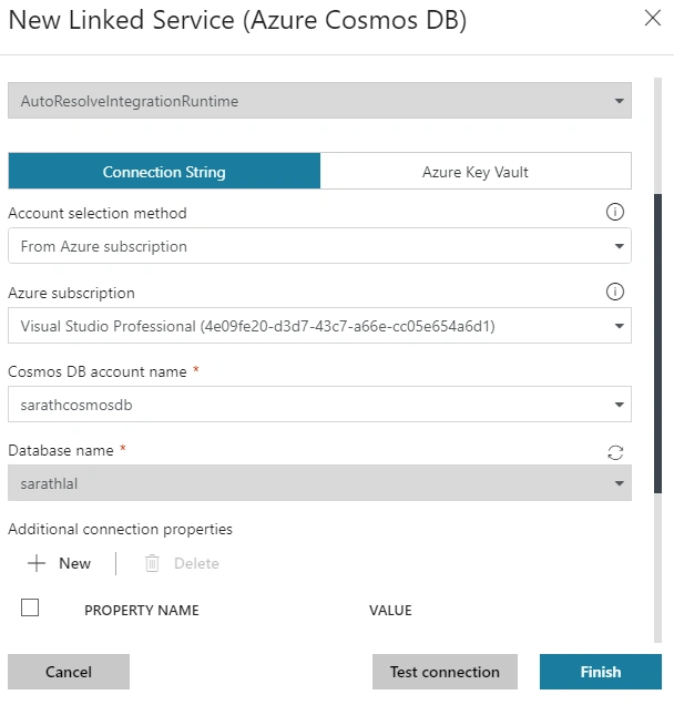 Copy Data From Blob Storage To Cosmos DB Using Azure Data Factory