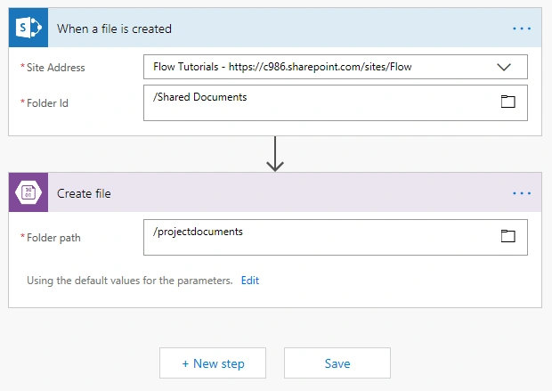 Copy Files From SharePoint To An Azure Blob Storage Using Microsoft Flow