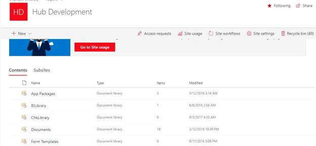 Document library