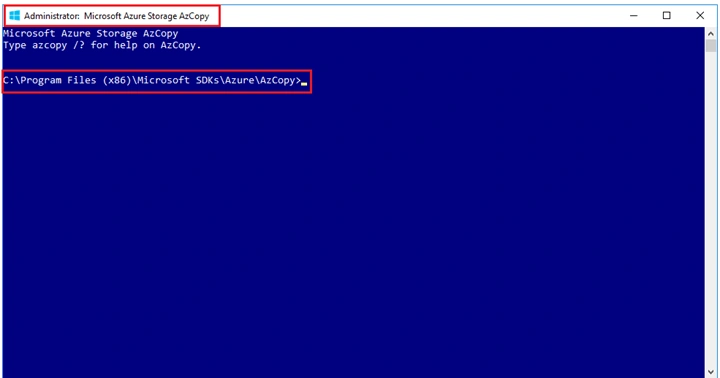 Copy Our On-Premises Data To Azure Storage Using AZCopy