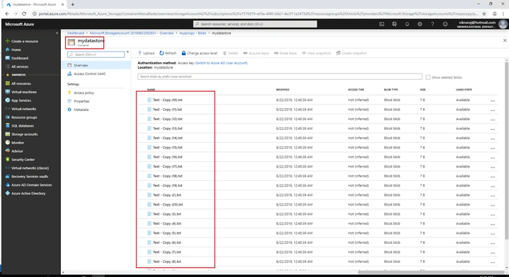 Copy Our On-Premises Data To Azure Storage Using AZCopy
