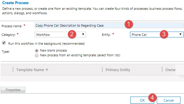 Copy Phone Call Field To Case While Converting -Nocode Solution