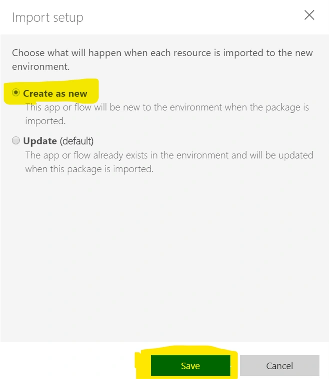 Correct Way Of Exporting Power Automate From One Environment