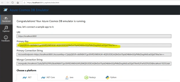 Azure Cosmos DB Table API