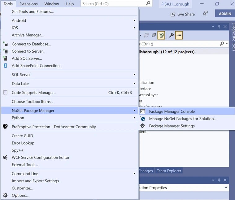 Could not find a part of the path ... bin\roslyn\csc.exe