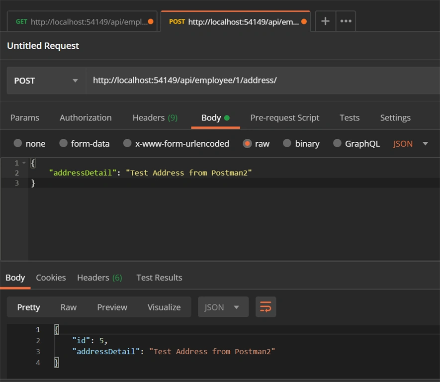Create, Edit And Delete API Using Entity Framework Core
